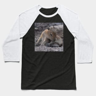 Capybara pup Baseball T-Shirt